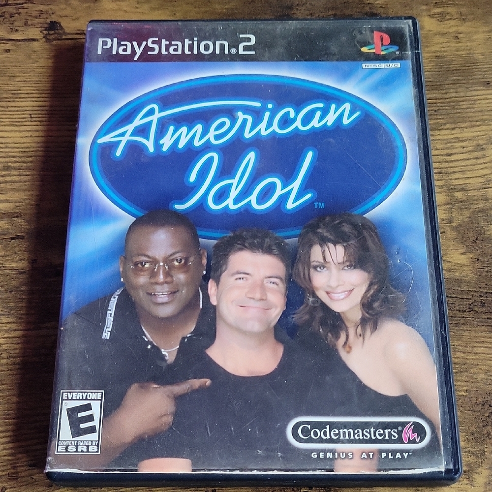 Masters American Idol for PlayStation 2 - Blue and Black